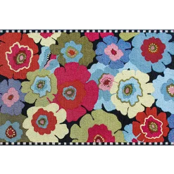 MacKenzie-Childs Always Flowers Indoor/Outdoor Rug - 5' x 8'| Spring|Outdoor
