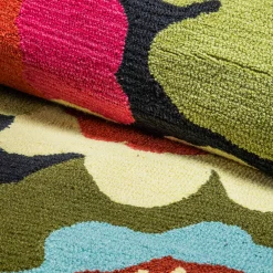 MacKenzie-Childs Always Flowers Indoor/Outdoor Rug - 2'6 x 8'| Spring|Outdoor