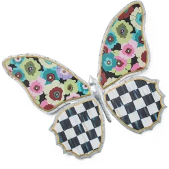 MacKenzie-Childs Always Flowers Large Outdoor Butterfly Wall Decor| Spring|Outdoor