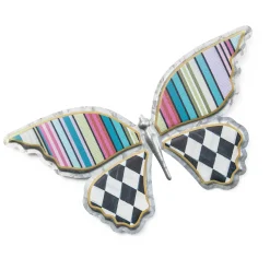 MacKenzie-Childs Always Flowers Small Outdoor Butterfly Wall Decor| Spring|Outdoor