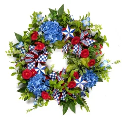 MacKenzie-Childs Americana Wreath| Spring|Greenery & Florals
