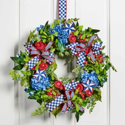 MacKenzie-Childs Americana Wreath| Spring|Greenery & Florals