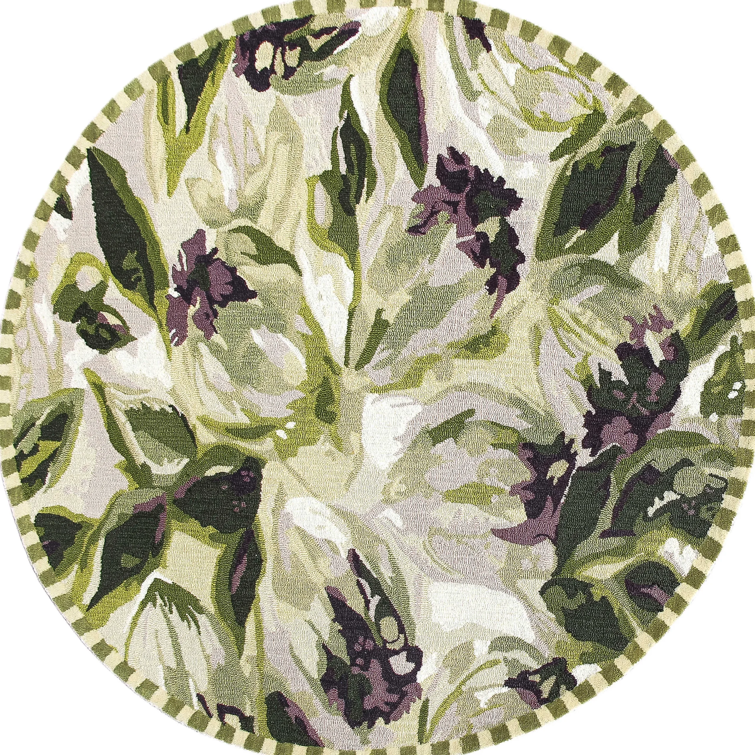MacKenzie-Childs Artichoke 6' Round Rug| Rugs
