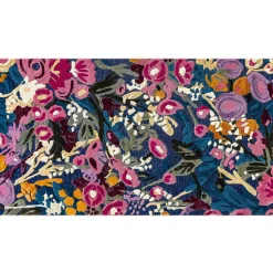 MacKenzie-Childs Aurora Floral Royal 3' x 5' Rug| Spring|Rugs