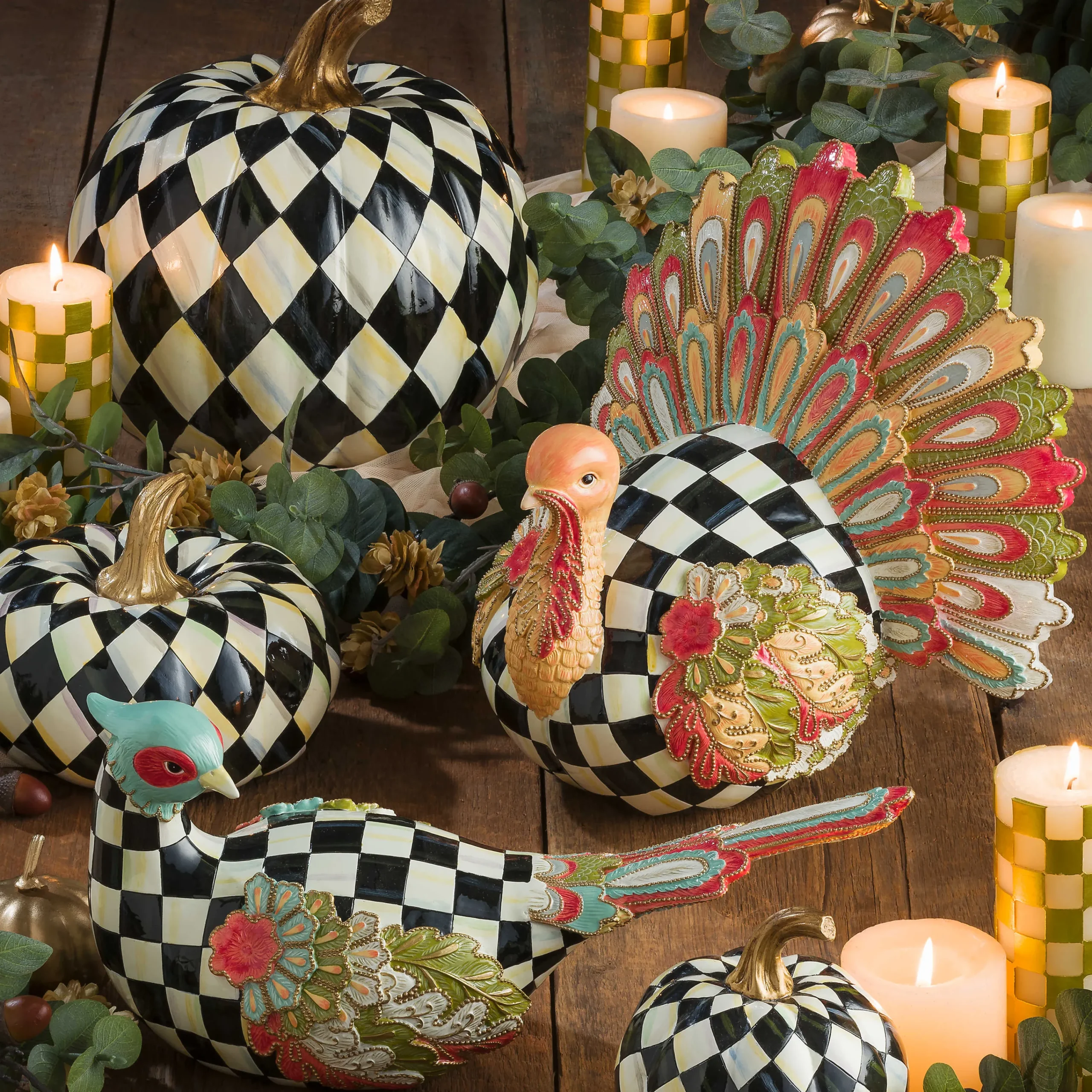 MacKenzie-Childs Aurora Turkey| The Fall Shop|Room Accents