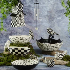 MacKenzie-Childs Aviary Birds, Set of 2| Spring|Room Accents