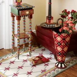 MacKenzie-Childs Barley Twist Table - Tall| Living Room
