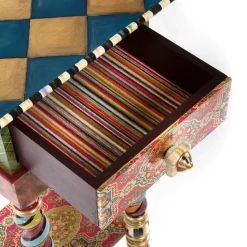 MacKenzie-Childs Barley Twist Table - Tall| Living Room