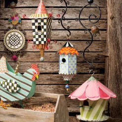 MacKenzie-Childs Birdhouse Hook| Outdoor|Finishing Touches