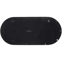 MacKenzie-Childs Black Tie Oval Wall Mirror| Room Accents