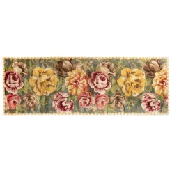 MacKenzie-Childs Bloomsbury Garden 2'6 x 8' Runner| Rugs