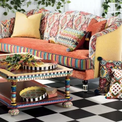 MacKenzie-Childs Boheme Coffee Table| Living Room