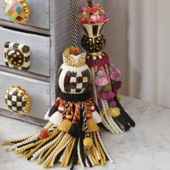 MacKenzie-Childs Botanica Ceramic Tassel| Finishing Touches|Room Accents