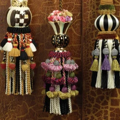 MacKenzie-Childs Botanica Ceramic Tassel| Finishing Touches|Room Accents