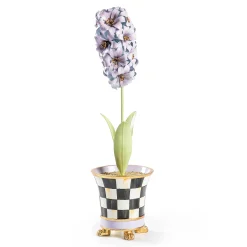 MacKenzie-Childs Botany Potted Hyacinth Flower| Spring|Greenery & Florals