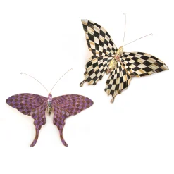 MacKenzie-Childs Butterfly Duo Wall Decor - Pasture| Room Accents