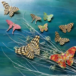 MacKenzie-Childs Butterfly Duo Wall Decor - Pasture| Room Accents