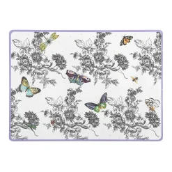 MacKenzie-Childs Butterfly Toile Cork Back Placemats, Set of 4| Spring|Table Accessories