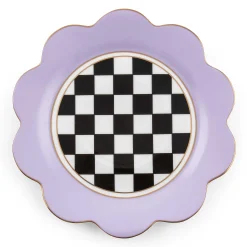 MacKenzie-Childs Butterfly Toile Lavender Dinner Plate| Spring|Dinnerware & Flatware