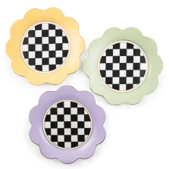 MacKenzie-Childs Butterfly Toile Pistachio Dinner Plate| Spring|Dinnerware & Flatware