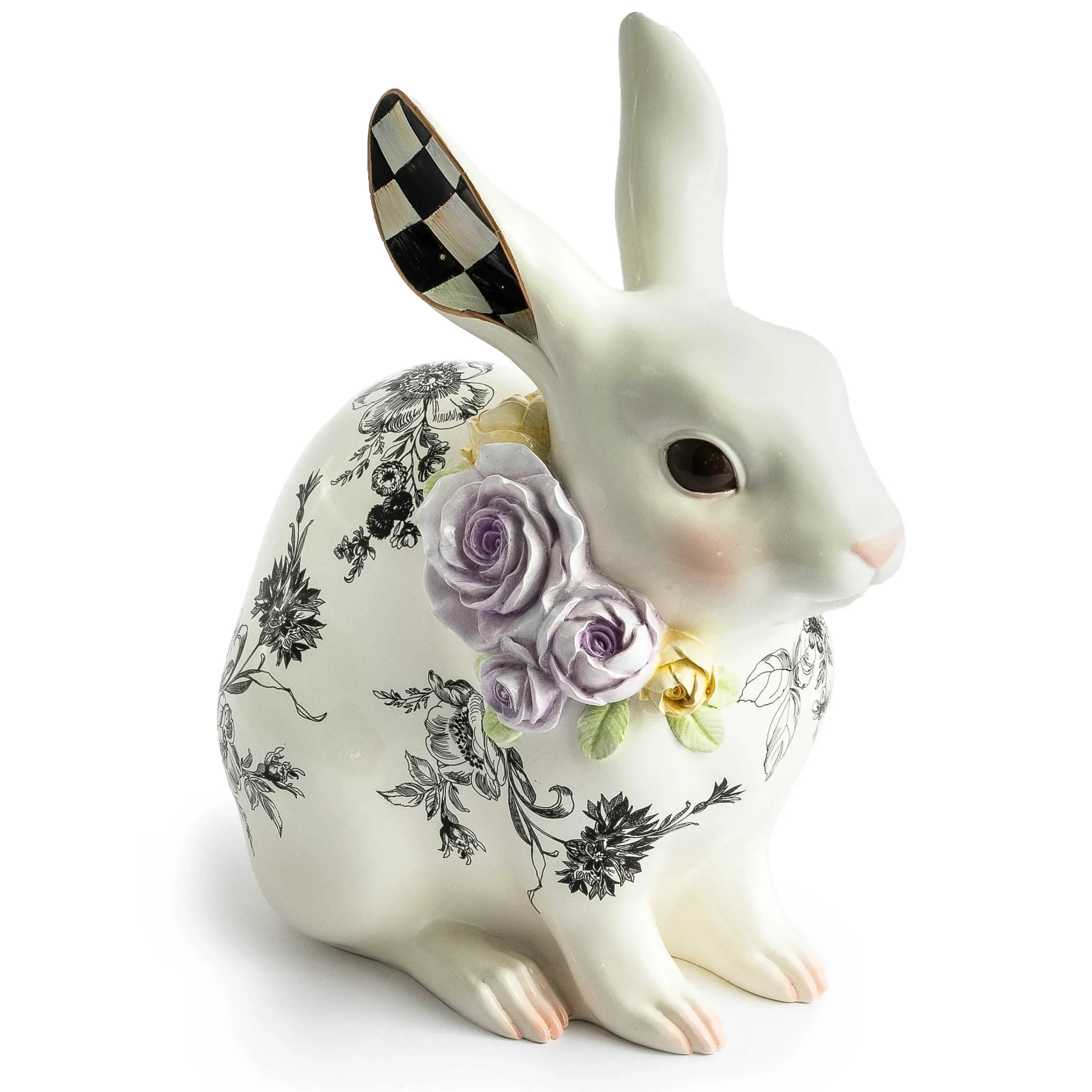 MacKenzie-Childs Butterfly Toile Short Rabbit| Easter|Spring