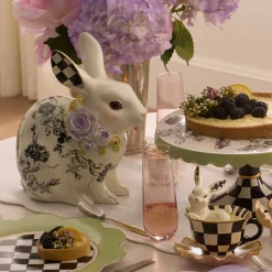 MacKenzie-Childs Butterfly Toile Short Rabbit| Easter|Spring