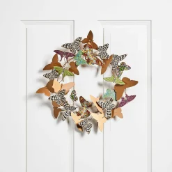 MacKenzie-Childs Butterfly Wreath| Spring|Greenery & Florals