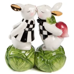 MacKenzie-Childs Cabbage Garden Salt Pepper Set| Spring|Table Accessories