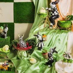 MacKenzie-Childs Cabbage Garden Salt  Pepper Set| Spring|Table Accessories
