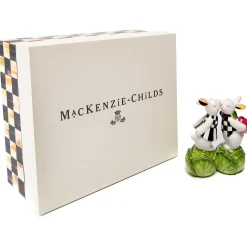 MacKenzie-Childs Cabbage Garden Salt  Pepper Set| Spring|Table Accessories