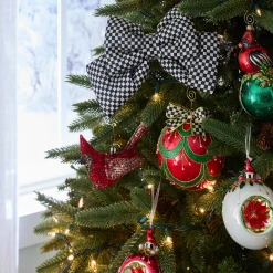 MacKenzie-Childs Cardinal Beaded Ornament| Holiday