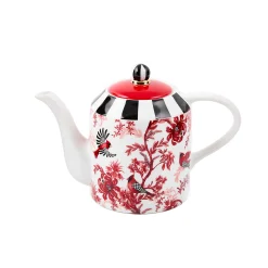 MacKenzie-Childs Cardinal Toile Teapot| Holiday|Tea Kettles