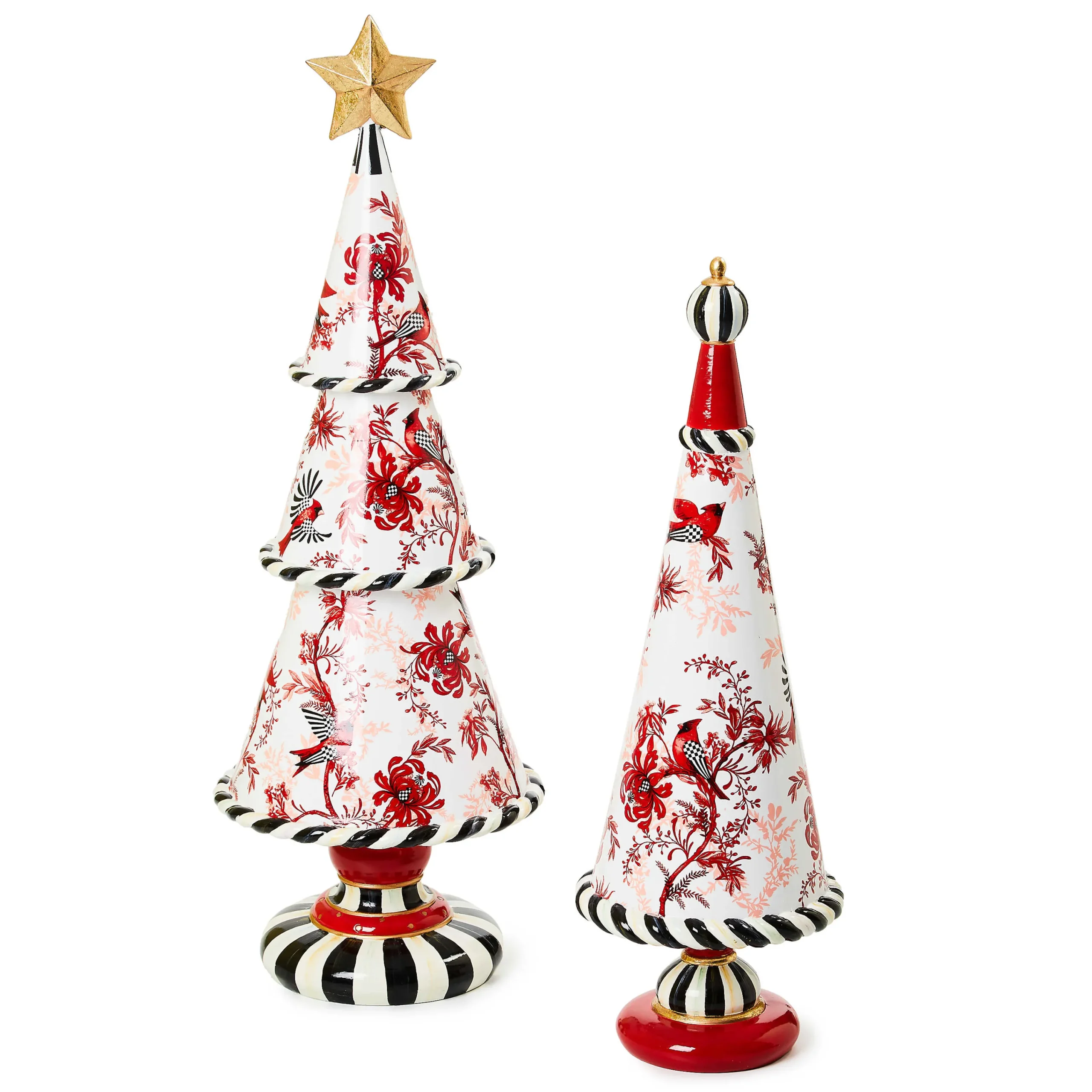 MacKenzie-Childs Cardinal Toile Tree| Room Accents