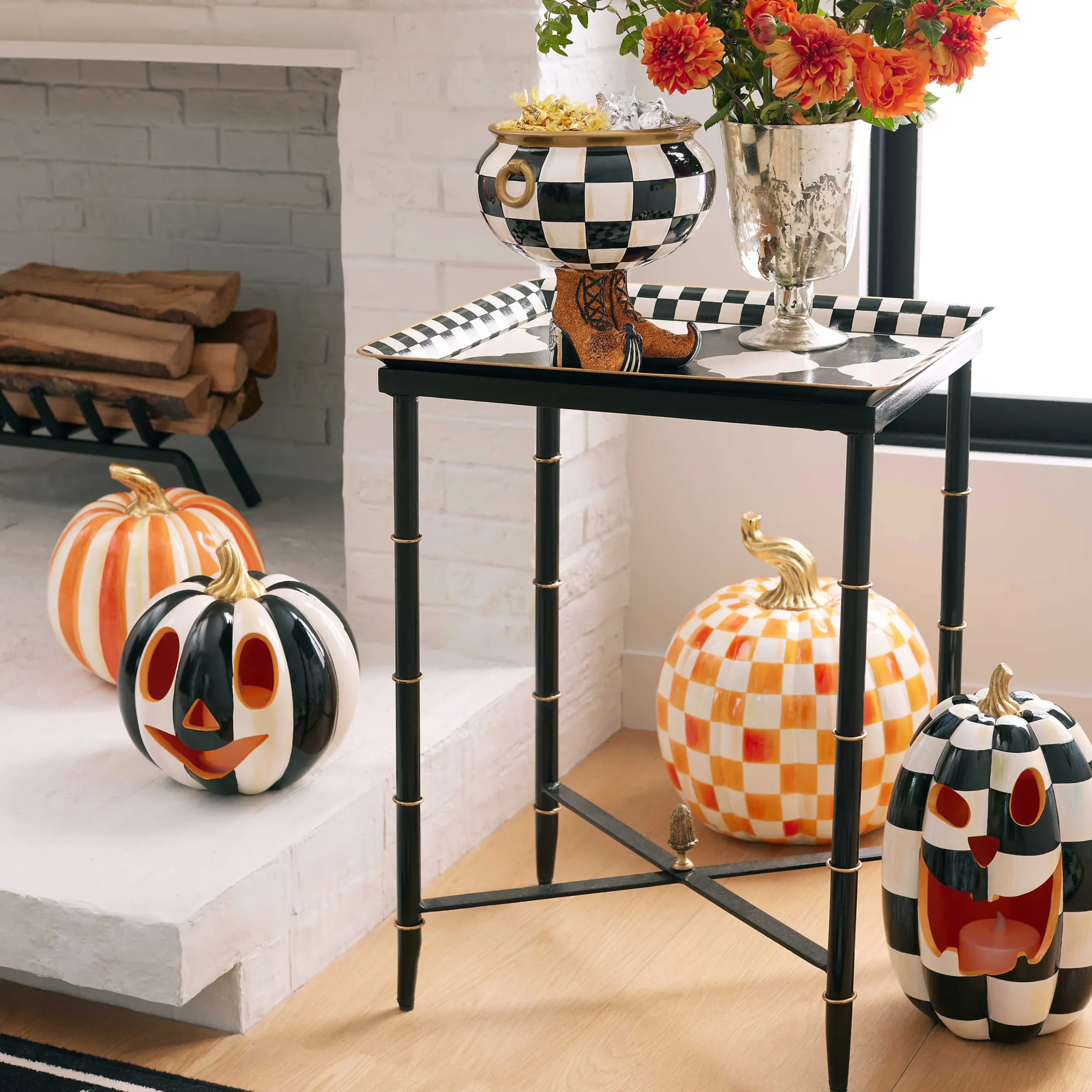MacKenzie-Childs Casbah Accent Table| Living Room