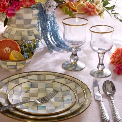 MacKenzie-Childs Check Flatware 5-Piece Place Setting| Fall Entertaining|Dinnerware & Flatware