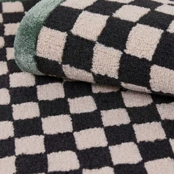 MacKenzie-Childs Check It Out Emerald 5' x 8' Rug| Rugs