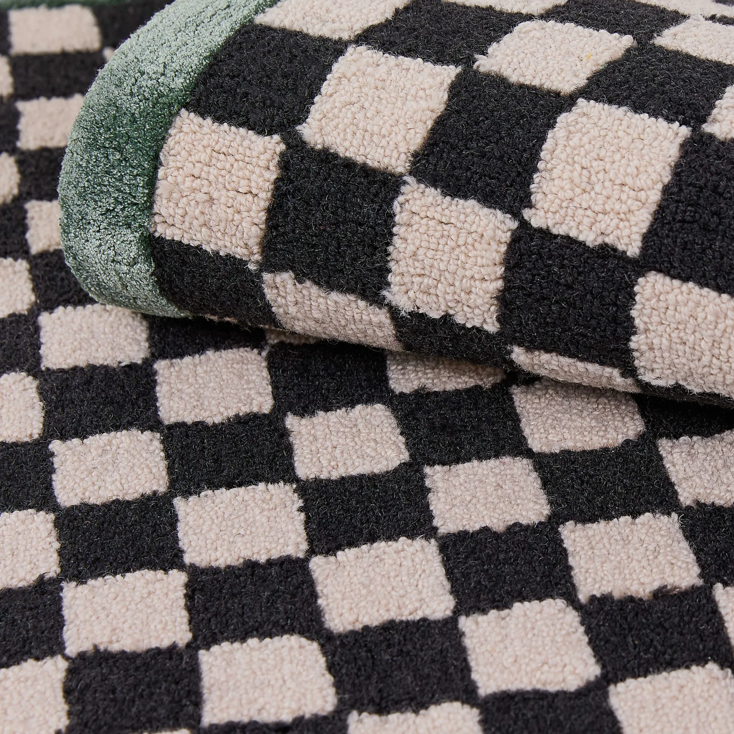 MacKenzie-Childs Check It Out Emerald 5' x 8' Rug| Rugs