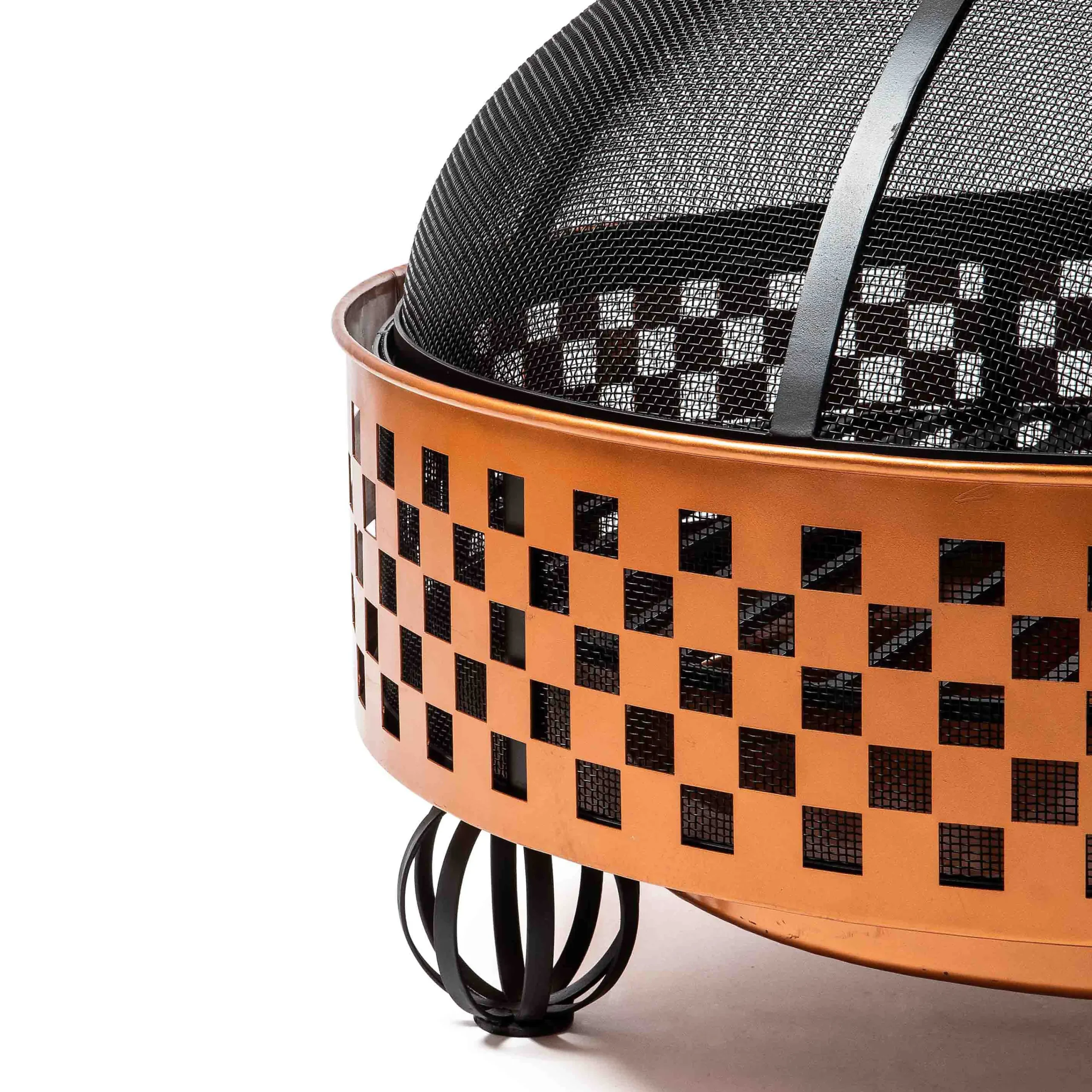 MacKenzie-Childs Check It Out Fire Pit| Outdoor|Spring