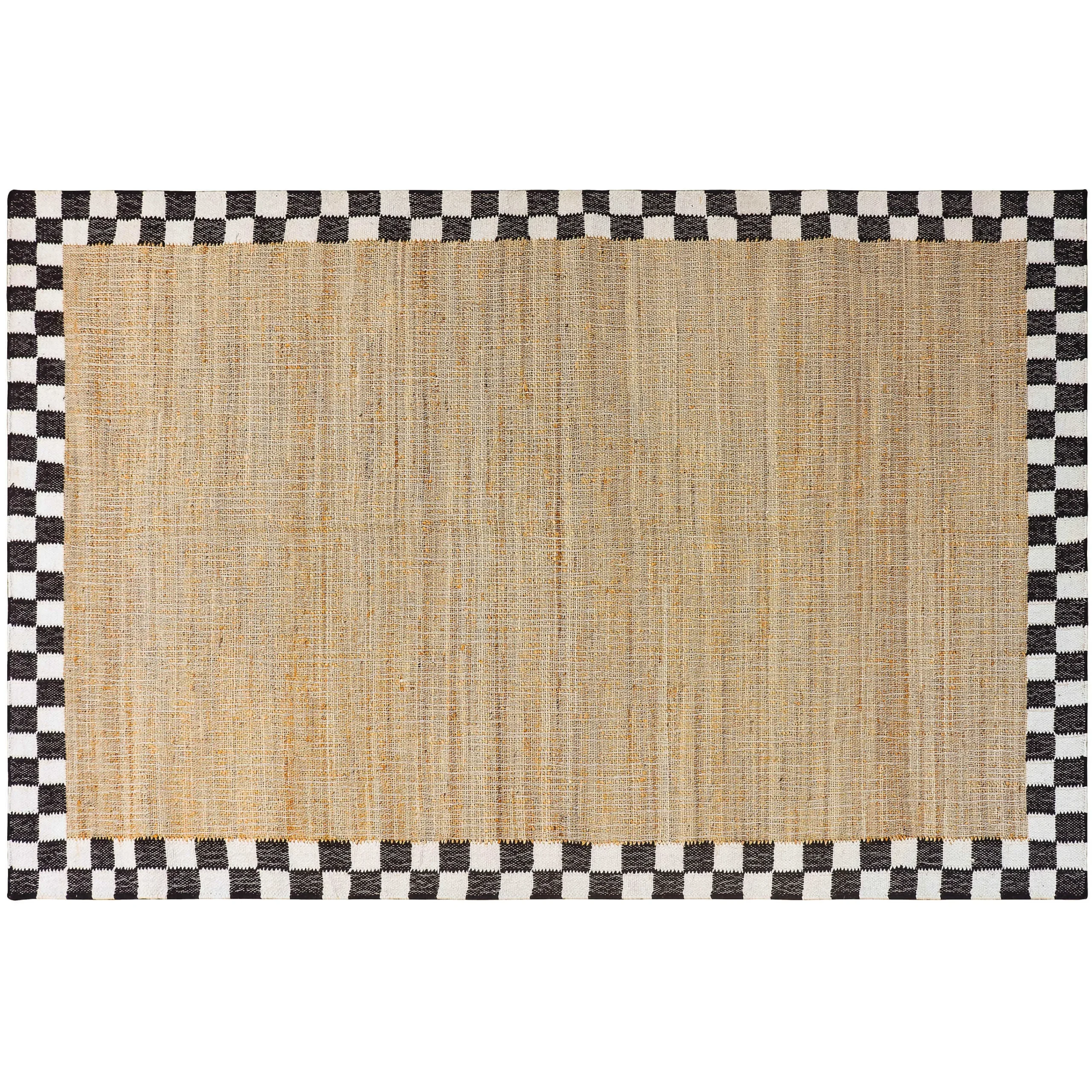 MacKenzie-Childs Check Jute 5' x 8' Rug| Rugs