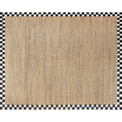 MacKenzie-Childs Check Jute 8' x 10' Rug| Rugs