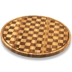 MacKenzie-Childs Check Lazy Susan| Bar Entertaining|Serveware