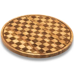 MacKenzie-Childs Check Lazy Susan| Bar Entertaining|Serveware
