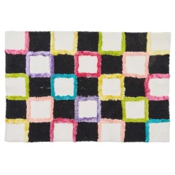 MacKenzie-Childs Check Multi Color Bath Rug| Bath & Bath Accessories|Rugs