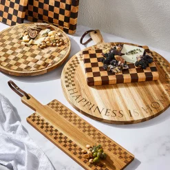 MacKenzie-Childs Check Serving Board| Bar Entertaining|Serveware
