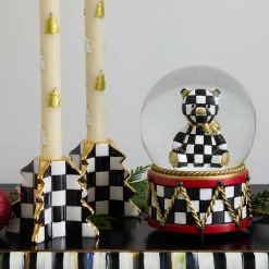 MacKenzie-Childs Check Tree Candle Holders, Set of 2| Holiday|Candles & Fragrances