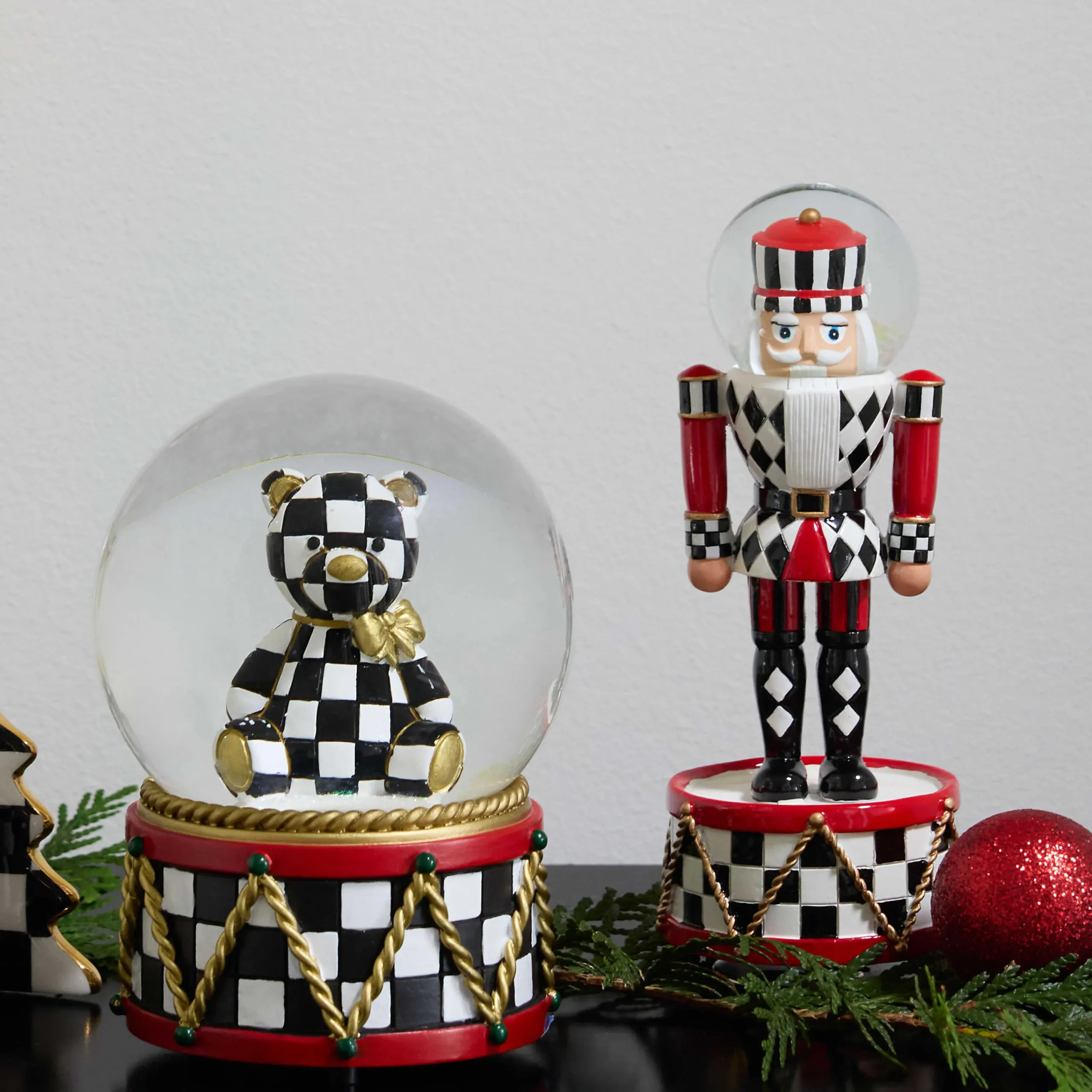 MacKenzie-Childs Checkmate Musical Nutcracker| Holiday|Room Accents