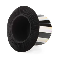 MacKenzie-Childs Checkmate Top Hat Tree Topper| Holiday|Room Accents