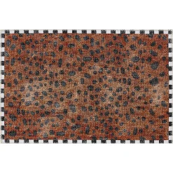 MacKenzie-Childs Cheetah 2' x 3' Washable Rug| Rugs