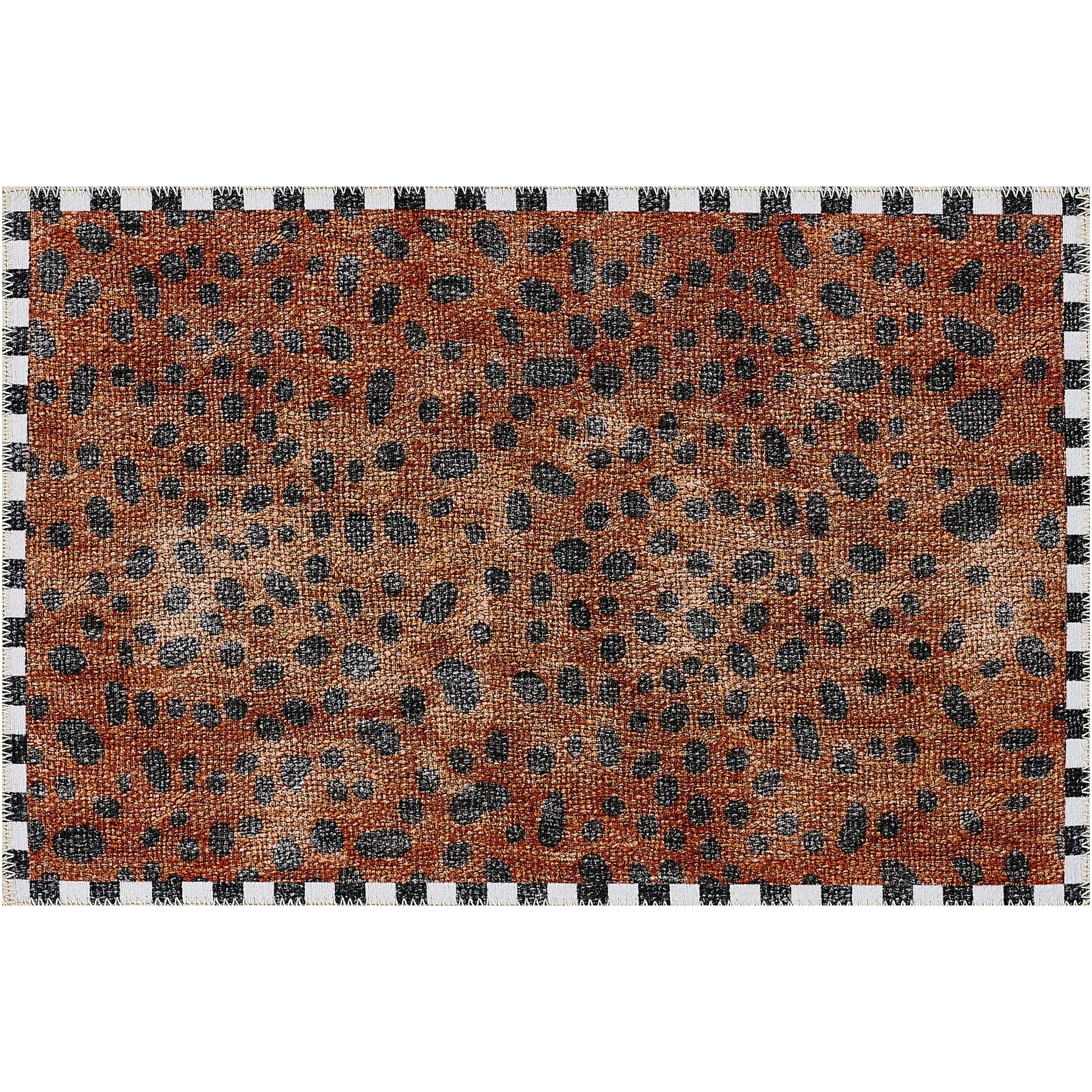 MacKenzie-Childs Cheetah 2' x 3' Washable Rug| Rugs