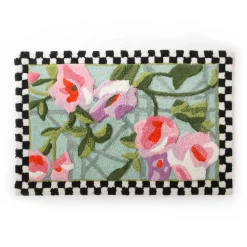 MacKenzie-Childs Chelsea Garden Bath Rug| Bath & Bath Accessories